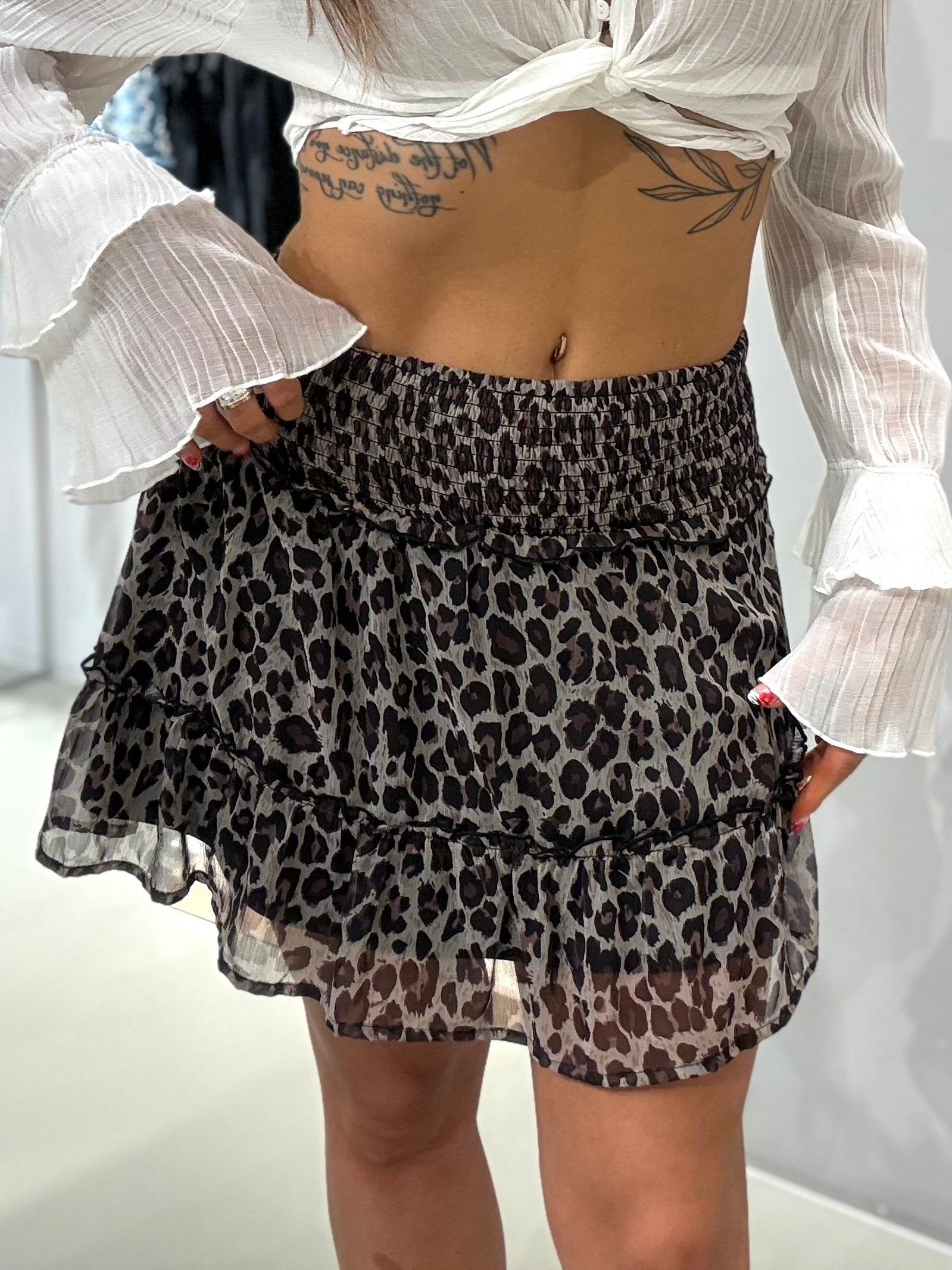 NMMELINA Short Skirt - Birch